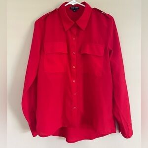 Women’s red blouse